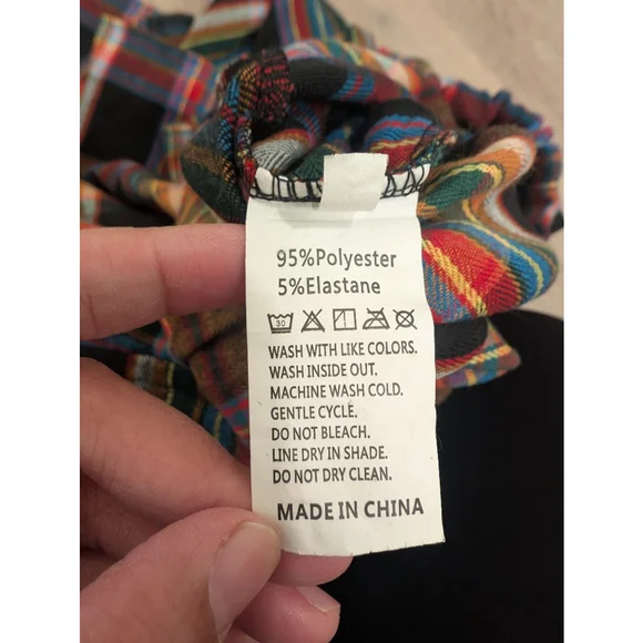 Vivienne Westwood Style (copy) Asymmetrical Plaid Skirt XXL - Picture 6 of 8